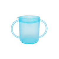 Muki kädensijoilla 2 sisäänpainuvaa kantta, vaal.sininen / Recessed-Lid Cup, Teal Ennakkotilattava