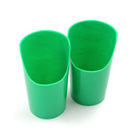 Flexi lovimuki iso vihreä 2 kpl  236ml / Green Cut-Out-Cup 7 oz.   2 pcs                                                                            