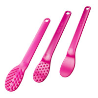 TalkTools® Magenta Flatty™ - litteä lusikkasetti 3 kpl /TalkTools® Magenta Flatty™ - Wee Magenta Flatty Set / 3-Pack