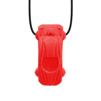 ARK Purukoru Auto pehmeä punainen /ARK Racecar Chew Necklace red standard (softest)