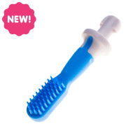 Sensi vibran hammasharjakärki / TalkTools® Sensi Brush Tip - Blue